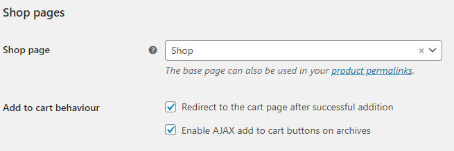 woocommerce redirect to cart